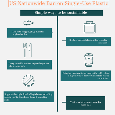 US Nationwide Ban on Single-Use Plastics