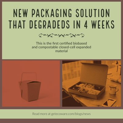 New Packaging Degrades in 4 weeks